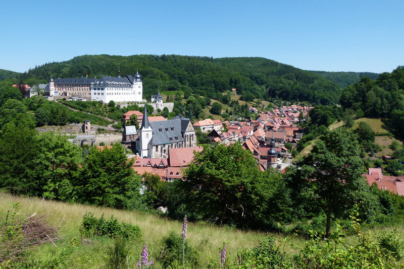Blick auf Schloss Stolberg