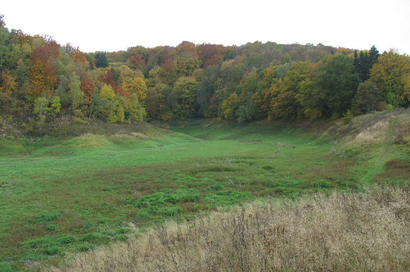 Bauerngraben, trockenliegend